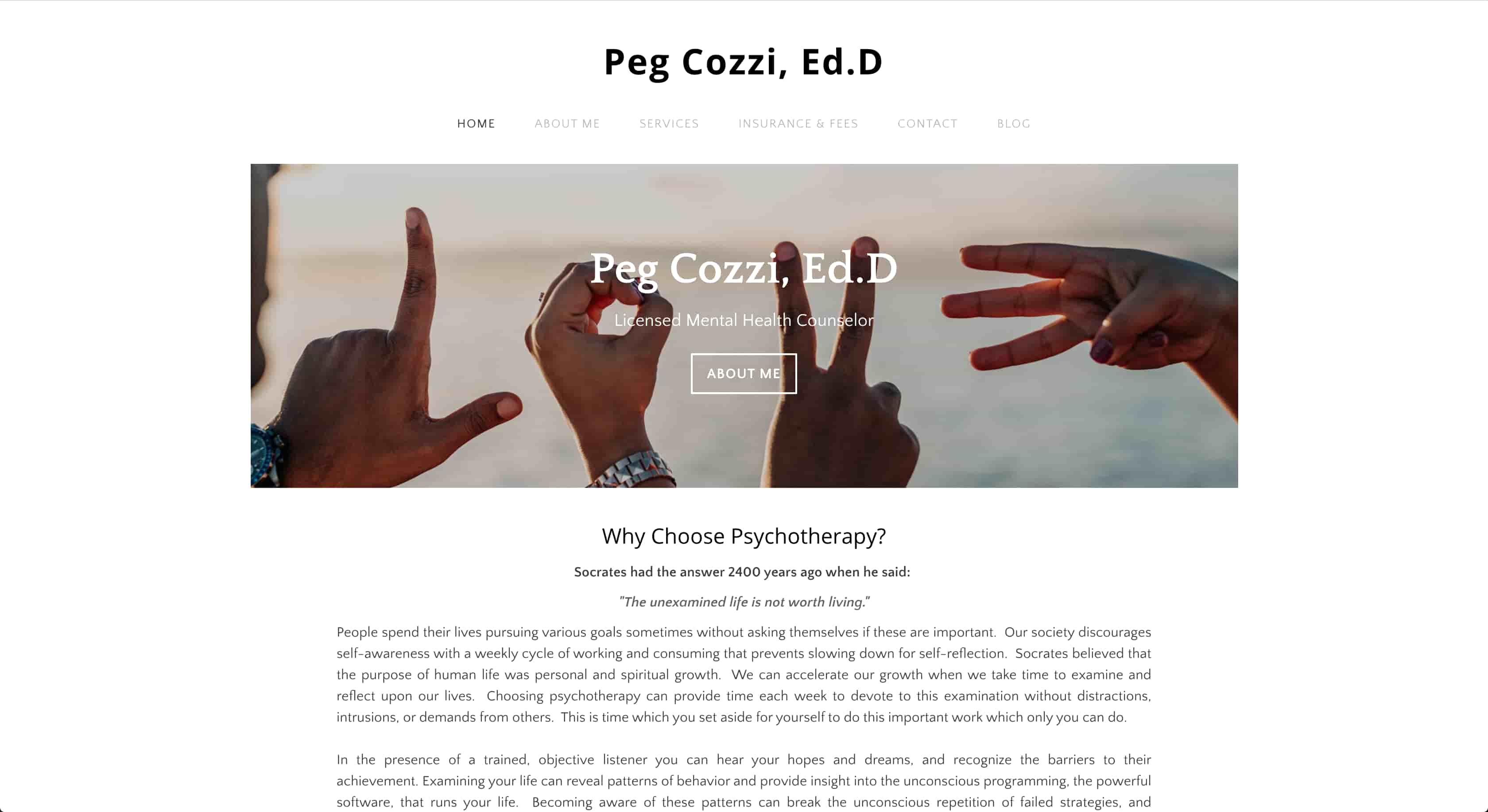 Peg Cozzi Homepage